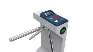 F186 cửa kiểm soát truy cập với con lăn lạnh Sơn tĩnh điện nặng ổn định lưu nơi rào cản cổng dọc chân máy quay - Product Image 2