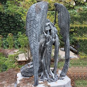 Statue naturelle, en bronze moulé, taille de la mort, statue pour monture - Product Image 4