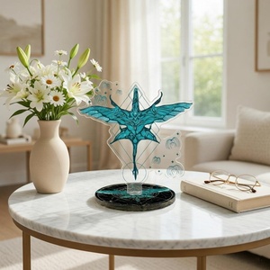 OEM ODM Présentoir rotatif en acrylique <span class=keywords><strong>Avatar</strong></span> Feu et Cendre, Présentoir fantaisie <span class=keywords><strong>Avatar</strong></span>, Décoration de chambre <span class=keywords><strong>Avatar</strong></span> Toluk et Ikran Ac - Product Image 4