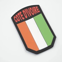 En gros, Patchs en caoutchouc PVC souple, Badges DIY, Petits patchs de moral, Badges de brassard