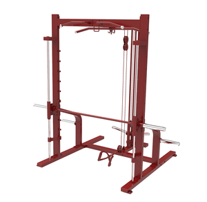 Mesin Gym DFT Multifungsi Rak DFT-1318 Mesin <span class=keywords><strong>Smith</strong></span> <span class=keywords><strong>3D</strong></span> - Product Image 4