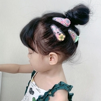 Ensemble de pinces à cheveux dessin animé mignon Style doux fruits bec de canard petite épingle à cheveux BB pince bébé accessoires de cheveux en plastique frais pour les filles