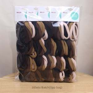 Juego de 10 Piezas de Gomas Elásticas para el Cabello de Colores, Versión Coreana, Accesorios para el Cabello, Categoría de Lazos para el Cabello, Venta al por Mayor - Product Image 3
