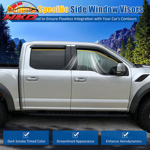 Visera para Ventana de Ford F150 Crew Cab 15-25 / Para F250 a F450 17-25, Protector de Lluvia Acrílico para Ventana Lateral de Puerta de Coche - Product Image 3