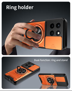 Nueva <span class=keywords><strong>Funda</strong></span> Protectora Antigolpes para Teléfono <span class=keywords><strong>OPPO</strong></span> A6 PRO 4G/<span class=keywords><strong>5G</strong></span>, PC+TPU, con Ventana Deslizante y Soporte Magnético, para <span class=keywords><strong>Oppo</strong></span> A6X K13 Turbo <span class=keywords><strong>5G</strong></span> F31 <span class=keywords><strong>5G</strong></span> - Product Image 4