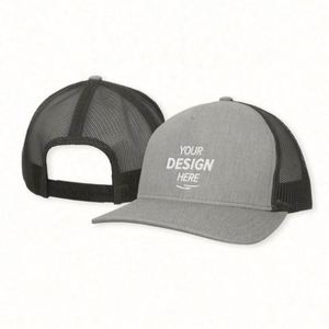 Gorra de béisbol de malla con 2 rayas laterales, estilo camionero, de 5 paneles, perfil alto, estructurada, personalizada al por mayor, con diseño de Australia - Product Image 1