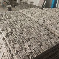 Matériaux de décoration extérieure, panneau mural en pierre PU, panneau mural 3D, panneau en polyuréthane