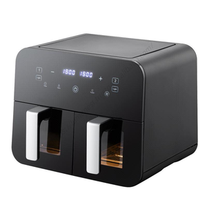 Friteuse à air double 10L à écran tactile pour la maison, four intelligent avec 2 paniers indépendants, vente en gros - Product Image 3