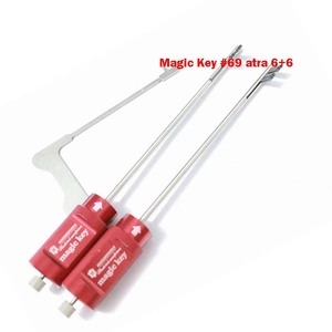 Hot ma thuật Công cụ quan trọng atra 6 + 6 atra 6 6 đôi bit ổ khóa Master Key Decoder khóa Pick Set thợ khóa công cụ - Product Image 2
