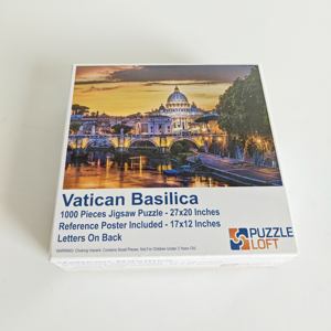 Rompecabezas Educativo de Cartón y Papel de Alta Calidad, Personalizado a Todo Color, de 1000 Piezas, con la Basílica del Vaticano, para Adultos - Entretenimiento - Product Image 2