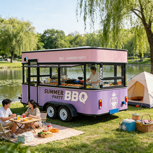 New Original Catering <b>Trailer</b> Coffee Truck for Sale Cart Mobile Food Cart Custom Concession for Ice Cream Hot Dog Snack Food <b>Car</b> - Product Image 1