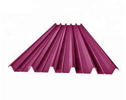 Tôle d'acier ondulée de qualité supérieure, revêtue de couleur, pour toiture au Pakistan - Product Image 2