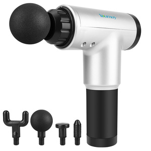 Pistolet de massage facial et corporel pour la gym et le <span class=keywords><strong>yoga</strong></span>, masseur électrique portatif rechargeable à percussion pour tissus profonds - Product Image 6
