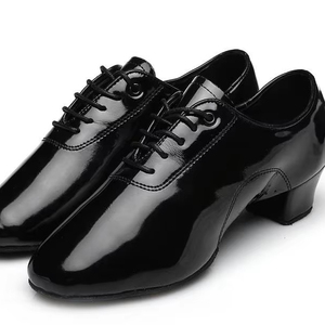 Chaussures de <span class=keywords><strong>danse</strong></span> latine professionnelles de 3,<span class=keywords><strong>5</strong></span> cm, chaussures de <span class=keywords><strong>danse</strong></span> moderne, rumba, samba, flamenco, chaussures de <span class=keywords><strong>danse</strong></span> de salon pour garçons - Product Image 6