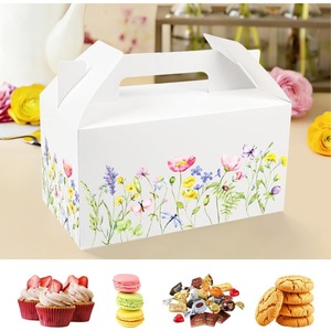 Caja de regalo de flores silvestres, caja de regalo para fiesta de primavera, caja de dulces para cumpleaños, personalizable según las necesidades - Product Image 5