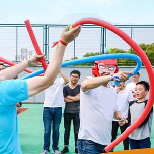 Floating Acid Swimming Pool Noodle <b>Waterproof</b> EPE <b>Foam</b> Tube for Pool Party Solid Flexible Blue Epe <b>Foam</b> Tube - Product Image 5