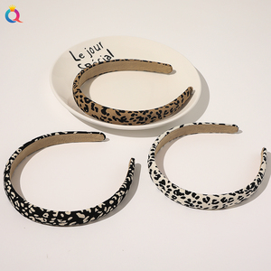 Poiqiyue — bandeau <span class=keywords><strong>de</strong></span> cheveux léopard, tricot <span class=keywords><strong>sauvage</strong></span>, surdimensionné, corde <span class=keywords><strong>de</strong></span> lavage du visage, accessoires <span class=keywords><strong>de</strong></span> cheveux pour femmes - Product Image 5