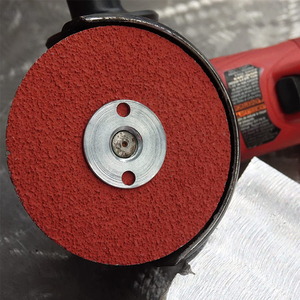 125mm 5 "X 7/8" 36グリット<span class=keywords><strong>24</strong></span>グリットアルミニウム樹脂繊維サンディングディスク - Product Image 4