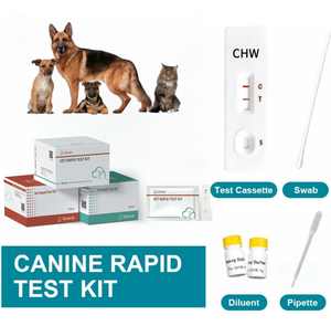 CHW AG Essential peralatan diagnostik dokter hewan, Kit tes cepat anjing untuk pencegahan dan perawatan <span class=keywords><strong>Heartworm</strong></span> - Product Image 2