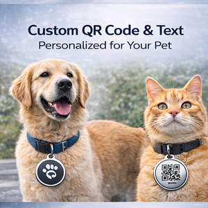 कम MOQ अच्छी बिक्री कस्टम आपका लोगो डिज़ाइन कुत्ते की हड्डी गोल आकार आईडी पालतू टैग - Product Image 4