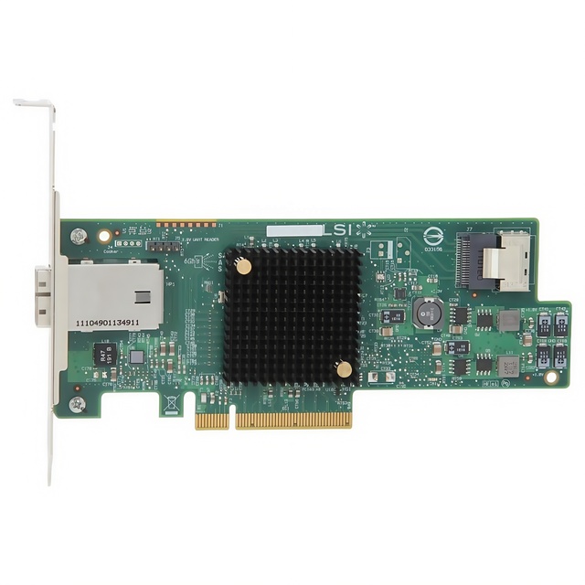 Controller Card LSI00303 LSISAS2308 Chip PCIe 3.0 X8 Interface 4 External Ports 4 Internal Ports 6Gb/s Computer Parts 9207-4i4e