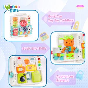 กระดานกิจกรร<span class=keywords><strong>ม</strong></span>พกพาแบบมอนเตสซอรี่สำหรับเด็กเล็ก เสริ<span class=keywords><strong>ม</strong></span><span class=keywords><strong>พัฒนาการ</strong></span>ด้านประสาทสั<span class=keywords><strong>ม</strong></span>ผัส ฝึกฝนการเคลื่อนไหว พร้อ<span class=keywords><strong>ม</strong></span>ไฟสำหรับเด็กเล็ก - Product Image 3