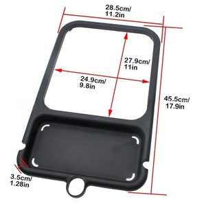 Support de seau à appâts pour la pêche à la carpe européenne <span class=keywords><strong>avec</strong></span> plateau, compatible <span class=keywords><strong>avec</strong></span> les seaux de style européen de 10L et 17L pour la préparation des appâts de pêche - Product Image 4