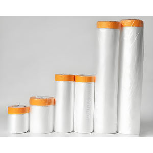 فيلم حماية ذاتي اللصق لأسطح الأرضيات من البولي إيثيلين لتجديد المنازل وطلاء الأثاث والرش في صناعة السيارات - Product Image 4