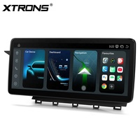 Pantalla para Auto XTRONS de 12.3 Pulgadas para Benz Clase GLK X204 LHD NTG 4.5/4.7, Pantalla Antirreflejo 2K, Qualcomm 662 Octa Core, 8+128GB, 4G, BT5.1