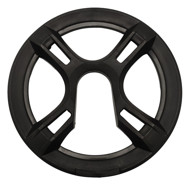 Keenso Chain Guard, Black Bike Sprocket Ive Cover With 4 Holes Plastic