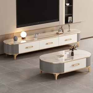 <span class=keywords><strong>Table</strong></span> Basse d'<span class=keywords><strong>Angle</strong></span> au Design Moderne pour <span class=keywords><strong>Bureau</strong></span> à Domicile avec Meuble TV Abordable – Prix <span class=keywords><strong>de</strong></span> Gros – Ensembles <span class=keywords><strong>de</strong></span> Tables Basses Modernes Gris Personnalisables en Vente - Product Image 1