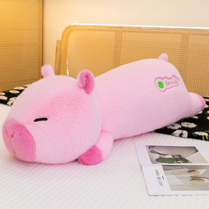 Cuscino Peluche Capibara Super Morbido, Simpatico Animale di Peluche da Abbracciare per Camera da Letto, Giocattolo Morbido per Dormire, Regalo per Ragazze, Giocattolo all'Ingrosso - Product Image 6