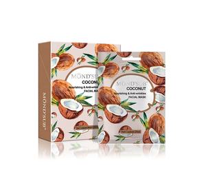 Mond-Mascarillas faciales antiarrugas, máscara personalizada para el cuidado <span class=keywords><strong>de</strong></span> la piel, <span class=keywords><strong>de</strong></span> <span class=keywords><strong>coco</strong></span> - Product Image 3