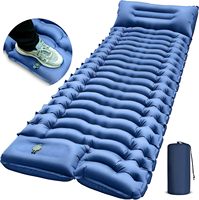 Matelas de camping gonflable compact en TPU super confortable pour la randonnée, facile à transporter