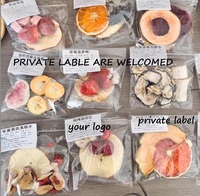 Premium Private Label Fruit Plakjes Bloem Thee Aardbei Citroen Passievruchten Gemengd Gevriesdroogd Fruit Afslanken Schoonheidsthee