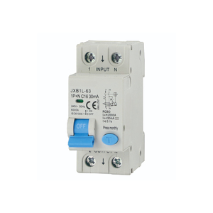 Gloca Differential เซอร์กิตเบรกเกอร์2P 16A 30mA 250V 4.5KA DIN MOUNT C16 - Product Image 1