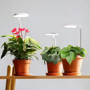 Customized LED Grow Light Clip-On 400nm 700nm Veg/Bloom Height Adjustable for Plant Growth & Flowering Seed Starting Lamp