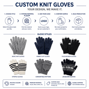 Gants tricotés pour femme, motif renne et bonhomme de neige, avec clochettes, pour l'hiver et l'automne, mitaines de <span class=keywords><strong>Noël</strong></span> imprimées <span class=keywords><strong>Père</strong></span> <span class=keywords><strong>Noël</strong></span>, à doigts complets - Product Image 5