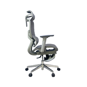 2025 Hochwertiger wettbewerbs fähiger Preis Unabhängige Lordos stütze <span class=keywords><strong>Massage</strong></span> gitter Neuer drehbarer Büro-Netz stuhl mit Fuß stütze - Product Image 1