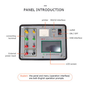KDRB-ZB портативная диагностическая система силового трансформатора с возможностью тестирования импеданса короткого замыкания при низком напряжении - Product Image 2