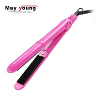 Lisseur de cheveux et fer à friser M516D, vente chaude, LED, fer plat à friser profond en titane, pièces de rechange gratuites, électrique, CE ROHS CCC, usage domestique