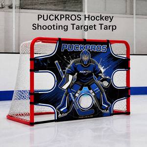 PUCKPROS แผ่นรองเป้าสำหรับฝึกยิงฮอกกี้น้ำแข็ง แบบห<span class=keywords><strong>น</strong></span>า สำหรับฝึกซ้อมใ<span class=keywords><strong>น</strong></span>สว<span class=keywords><strong>น</strong></span>หลังบ้าน อุปกรณ์ฮอกกี้น้ำแข็ง OEM จำ<span class=keywords><strong>น</strong></span>วนมาก - Product Image 1