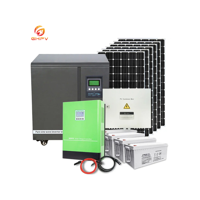 Complete Set Solar Energy System 1kw 10kw Lithium Batteries Storage Wind and Solar Hybrid Energy Systems