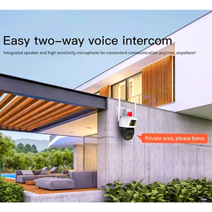 <span class=keywords><strong>Camera</strong></span> an ninh wifi ống kính kép 4MP có phát hiện cháy tầm nhìn ban đêm âm thanh hai chiều giám sát an ninh ngọn lửa nhà báo động - Product Image 4