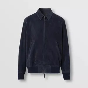 Factory wholesales vintage work cloth jacket slim fit velvet jacket for men