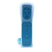 Manette de jeu Wii avec Motion Plus intégré, télécommande, Nunchuck, joystick pour N Wii Joypad avec coque en silicone et sangle