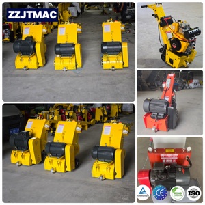 Fraiseuse à béton portative 250MM 300MM, <span class=keywords><strong>scarificateur</strong></span> à béton à essence avec lame de remplacement réversible - Product Image 4