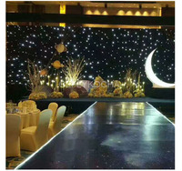 Divertissement de mariage Vente chaude 3D Infinity LED STAGE LIGHT et toile de fond de mariage pour Disco Concert Theater