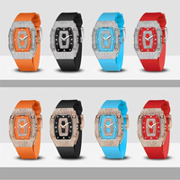 Montre-bracelet étanche Pagani Design PD-YS013 YS013 Tonneau pour femme, montre-bracelet à quartz de marque originale pour femmes, Reloj