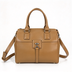 <b>Women</b> <b>Top</b> Handle Satchel Handbag Turn Lock Closure Removable Shoulder Strap Large Capacity Daily Crossbody Purse - Product Image 3